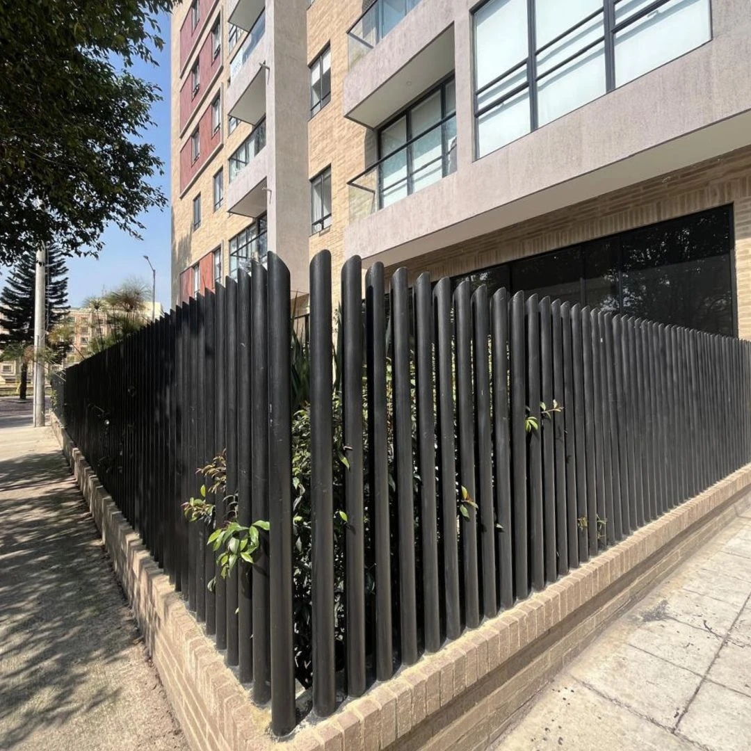 cerramiento perimetral tubular en bogota